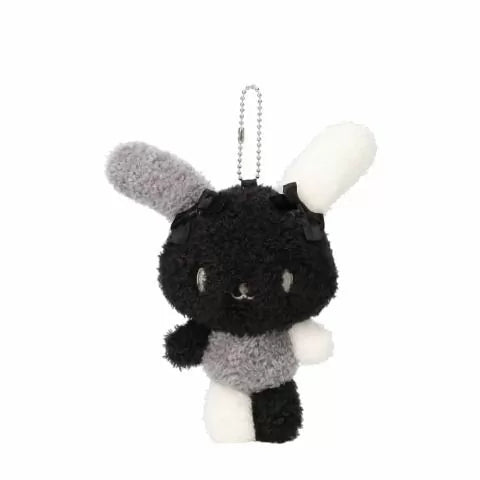 Black Usahana Fuzzy Avail Mascot Plush