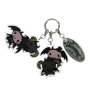 Lloromannic Acrylic Triple Keychain