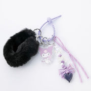Kuromi Triple Fur Charm