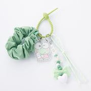 Keroppi Triple Scrunchie Charm