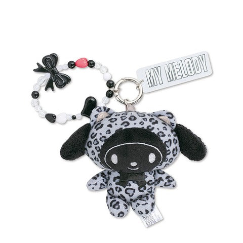 My Melody Black Leopard Plush Mascot
