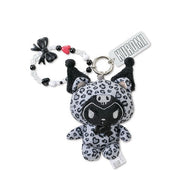 Kuromi Black Leopard Plush Mascot