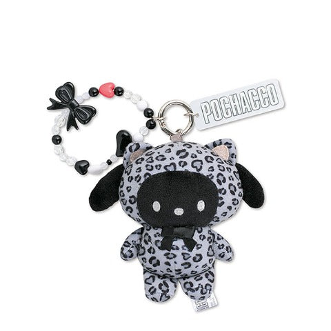 Pochacco Black Leopard Plush Mascot