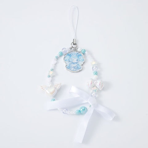 My Melody Dolly Mix Beaded Bag Charm