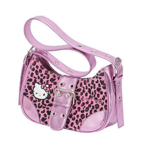 Hello Kitty Leopard Shoulder Bag