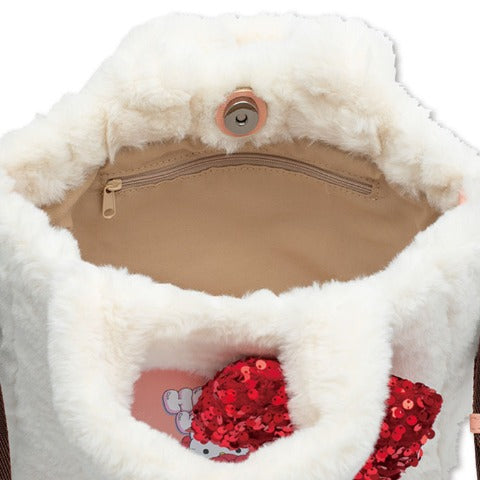 Hello Kitty Fur 2WAY Handbag