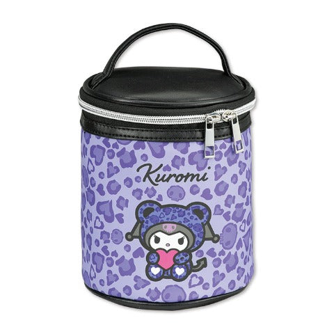 Kuromi Leopard Box Pouch [Purple]
