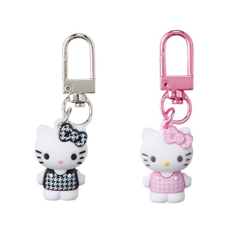 Hello Kitty Keychain Set [Pink/Black]
