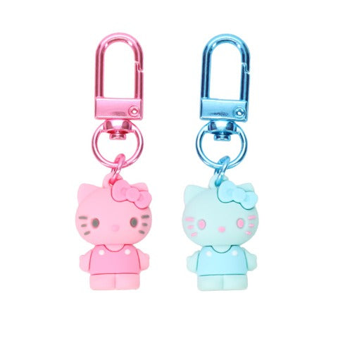 Hello Kitty Keychain Set [Pink/Blue]