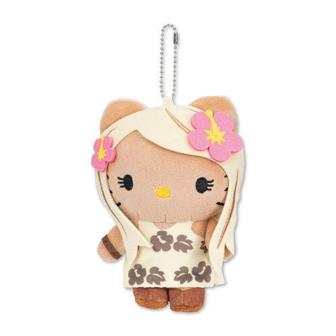 Tan Hello Kitty Blonde Hair Mascot