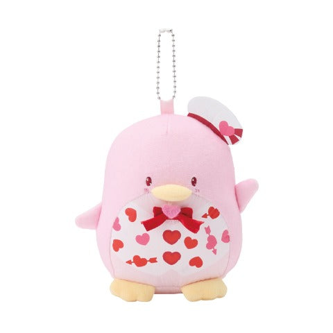 Pink Tuxedo Sam Heart Plush Mascot
