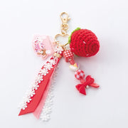 Sugarbunnies Strawberry Bag Charm