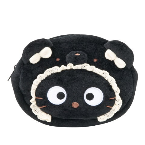Chococat Bear Face Pouch [Black]