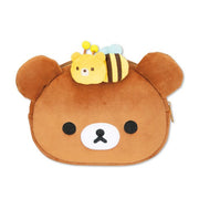 Chairoikoguma Bee Face Pouch