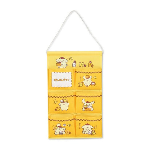 PomPomPurin Wall Hanger Multi Pockets [Yellow]