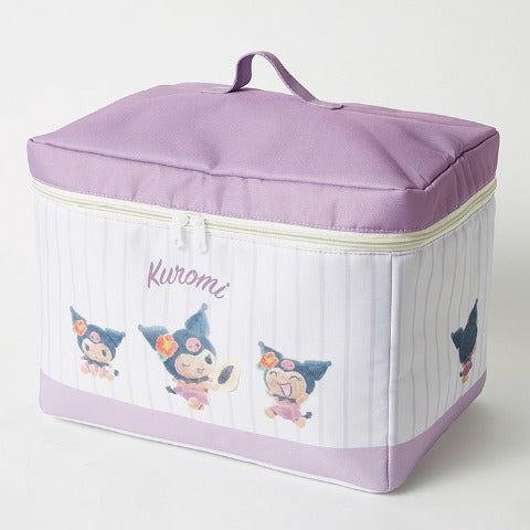 Tan Kuromi Storage Box w/ Lid