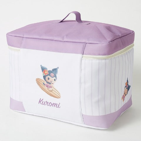 Tan Kuromi Storage Box w/ Lid