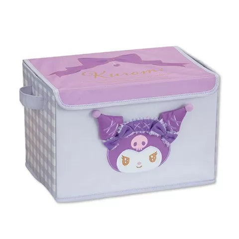 Kuromi Ribbon Storage Box w/ Lid
