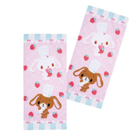 Sugarbunnies Face Towel Set of 2