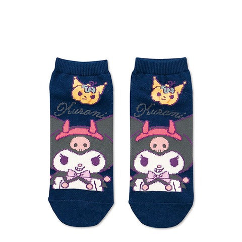 Kuromi Devil Socks [Navy]