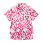 Hello Kitty Leopard Loungewear [Pink] Large