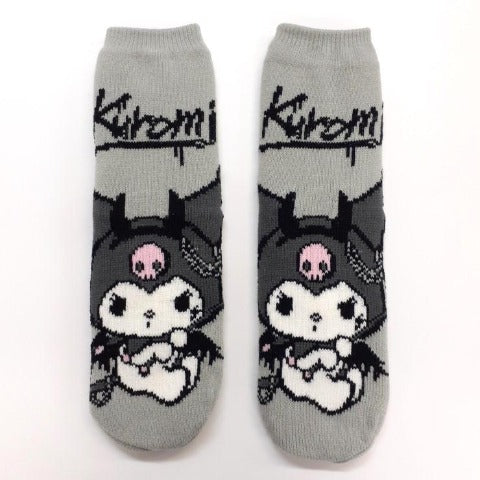 Kuromi Fleece-lined Socks