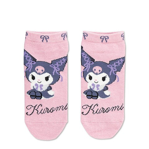 Kuromi Goth Socks [Pink]