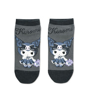 Kuromi Goth Socks [Gray]