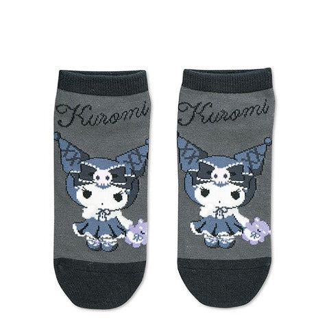 Kuromi Goth Socks [Gray]