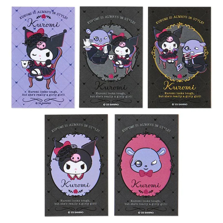 Kuromi & Baku Delusional Lady Pass Case & Stickers