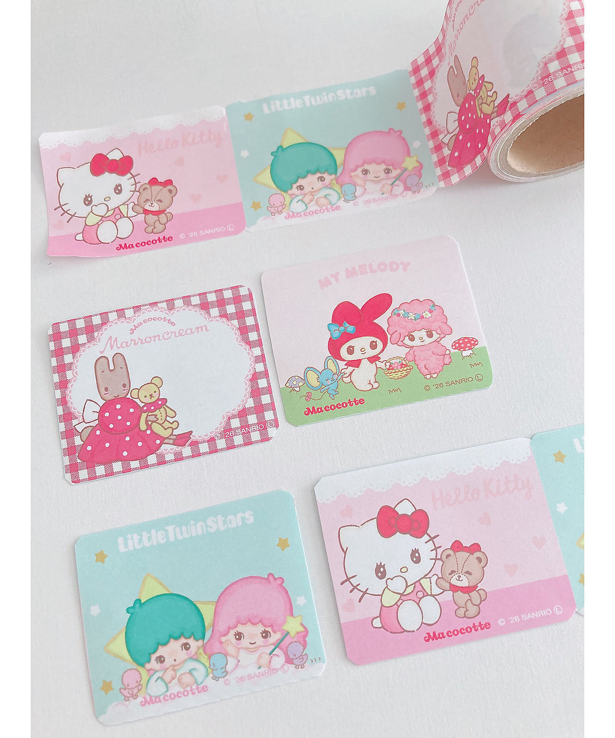 Sanrio Ma Cocotte Masking Tape [Pink]