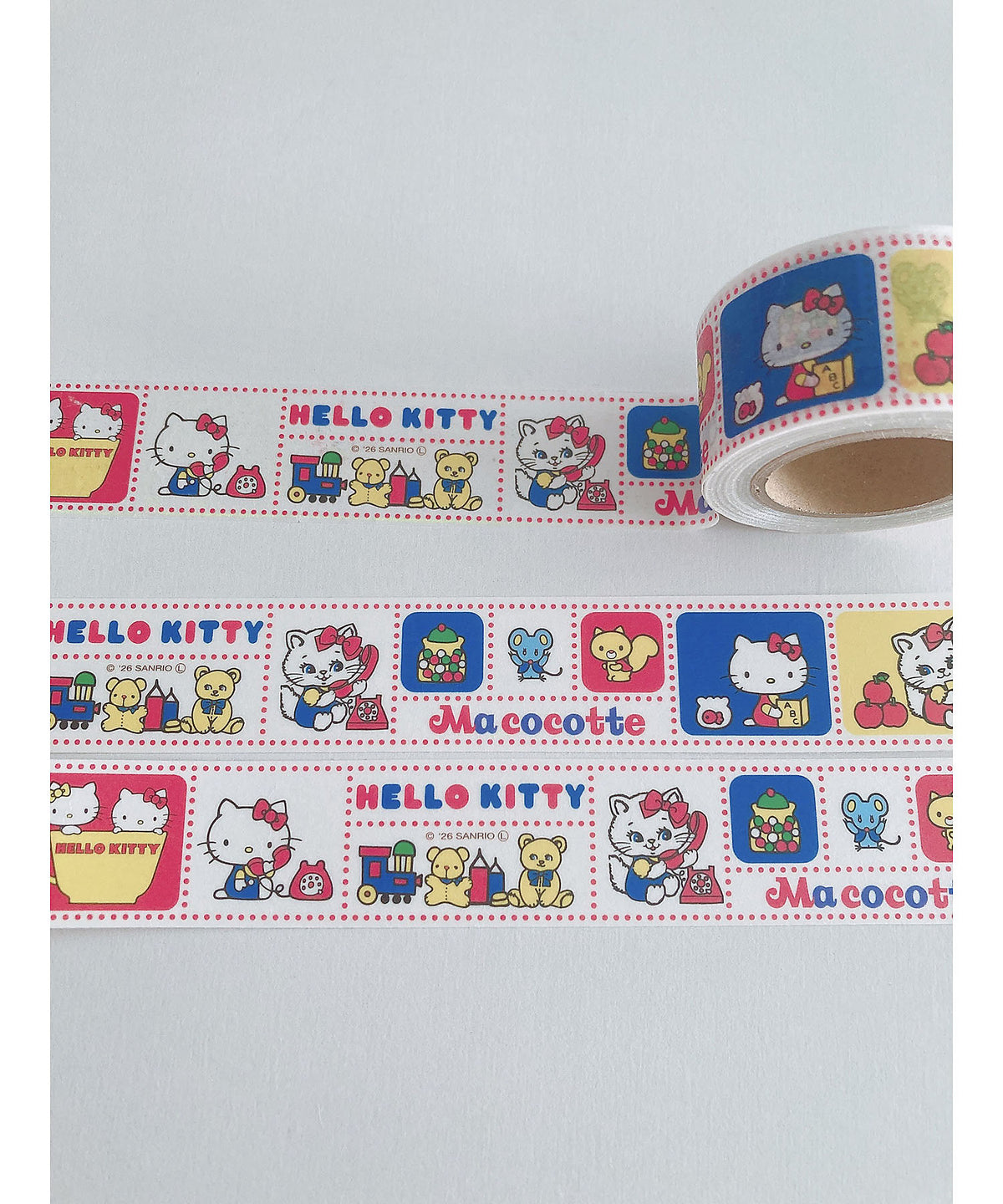 Hello Kitty Ma Cocotte Masking Tape [White]
