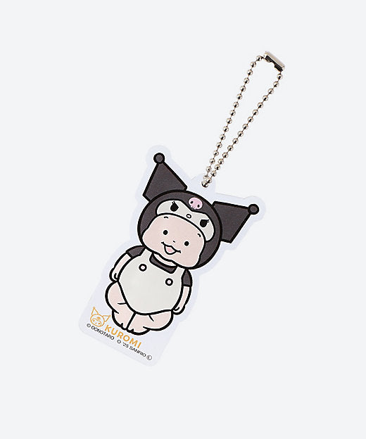 Oono Taro x Sanrio Characters Acrylic Keychain [Kuromi]