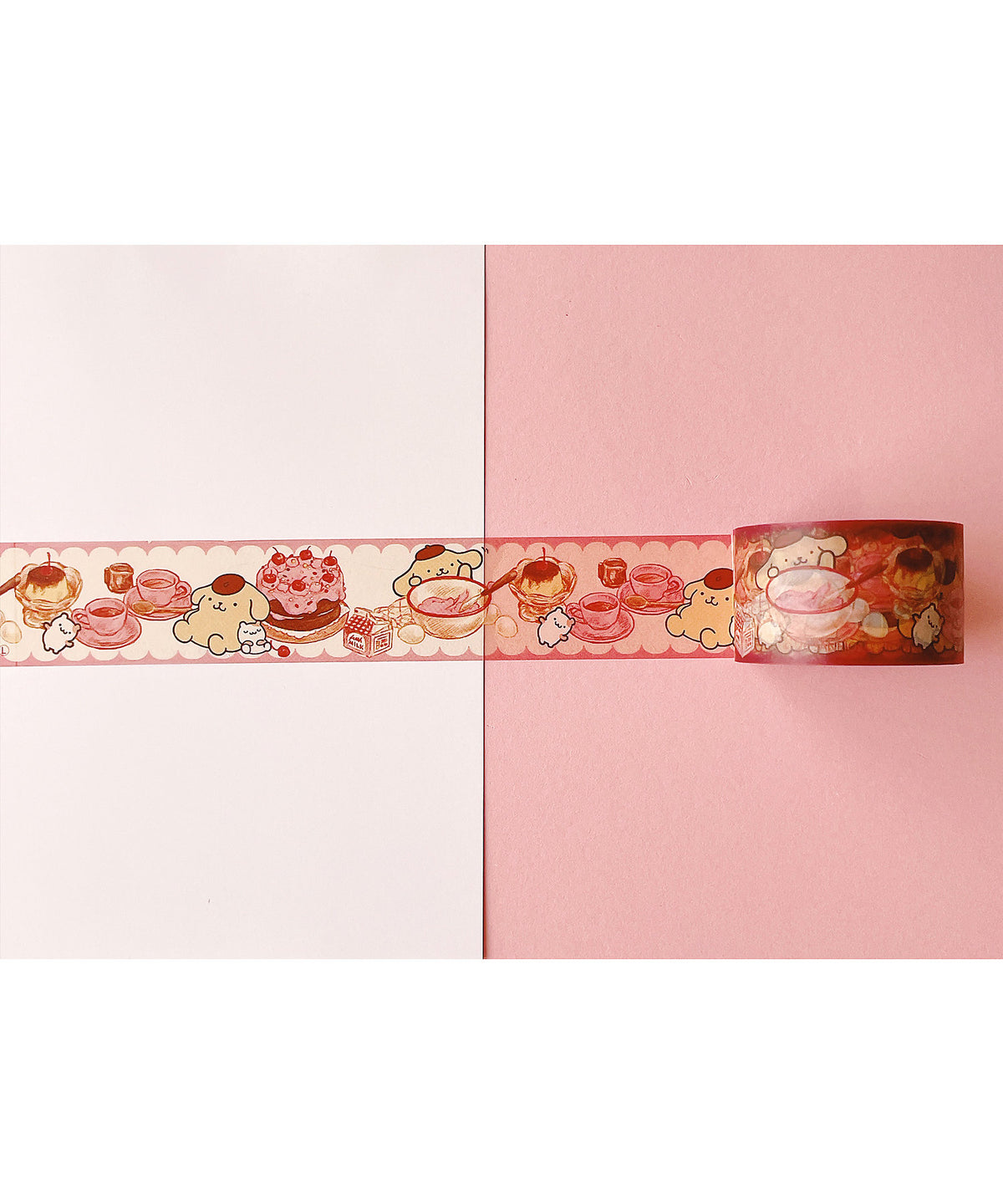 Pompompurin Clear Masking Tape