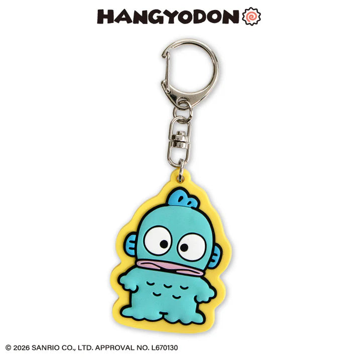 Hangyodon Thank You Mart Rubber Keychain