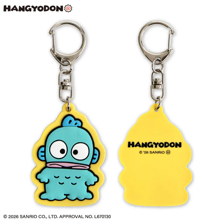 Hangyodon Thank You Mart Rubber Keychain
