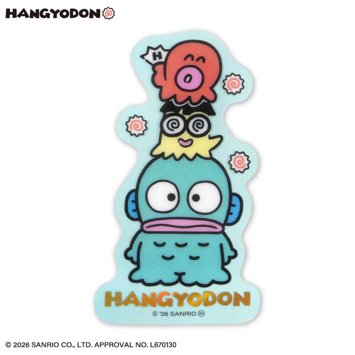Hangyodon Thank You Mart Clear Sticker B
