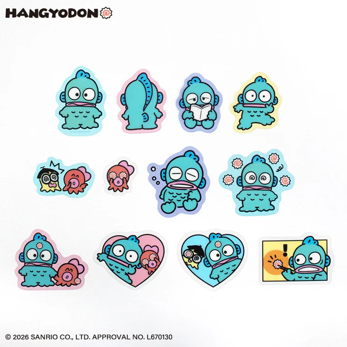 Hangyodon Thank You Mart Flake Stickers