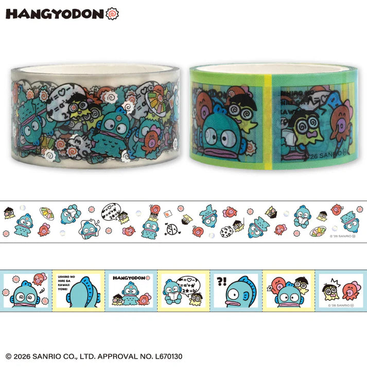 Hangyodon Thank You Mart Clear Roll Tape 2P