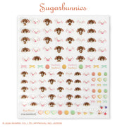 Sugarbunnies Thank You Mart Nail Art Stickers