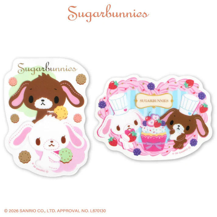 Sugarbunnies Thank You Mart Clear Sticker A