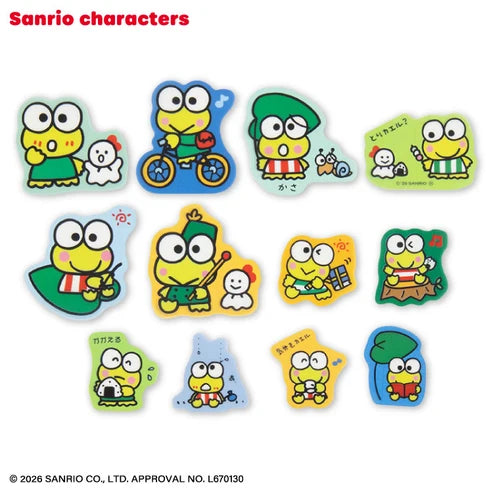 Keroppi Retro Sticker Flakes