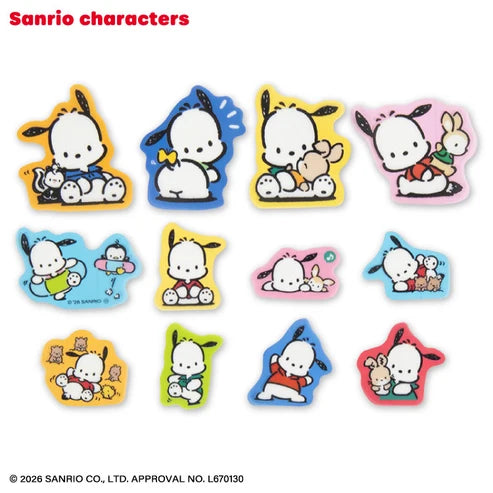 Pochacco Retro Sticker Flakes