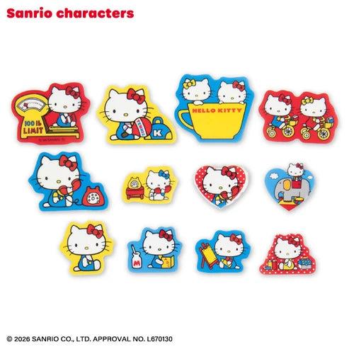 Hello Kitty Retro Sticker Flakes