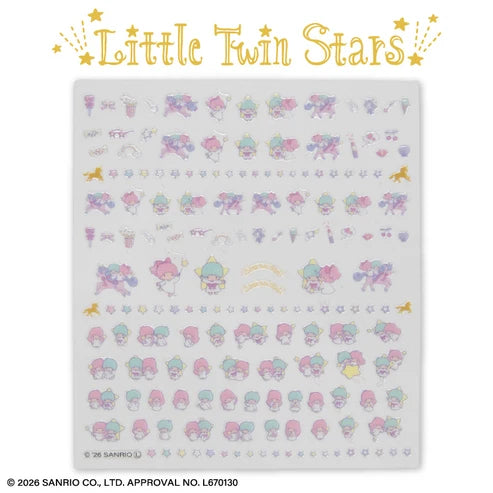 Little Twin Stars Nail Sticker