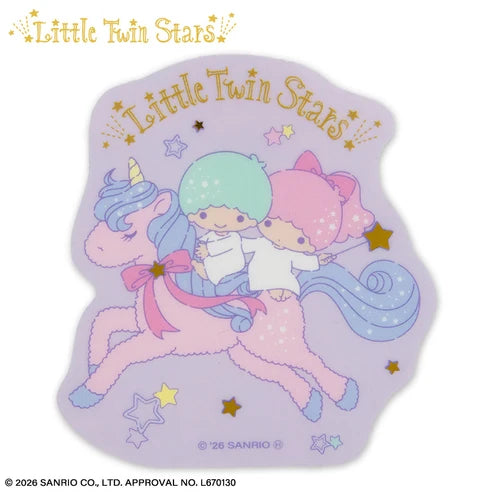 Little Twin Stars Clear Sticker