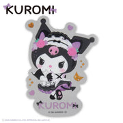 Kuromi Maid Clear Sticker C