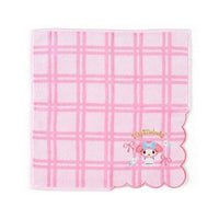 My Melody Scalloped Plaid Small Towel