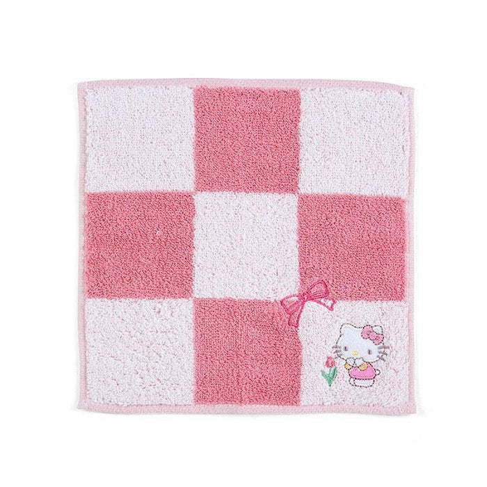Hello Kitty Checkered Small Towel