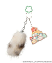 Hangyodon "Tonari no Nyanko x Sanrio" Acrylic Keychain with Tail